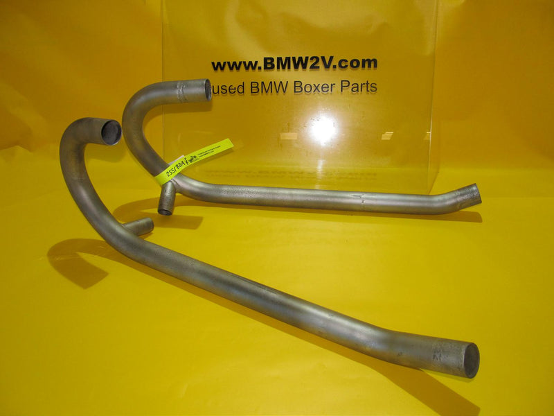 BMW R45 R65 78-84 Satz Krümmer 35mm gestrahlt exhaust pipe blasted