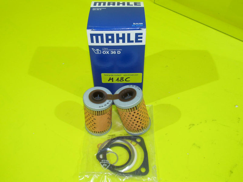 Ölfilter Mahle OX36D geteilt BMW R100 R90 R80 R75 R60 R50 mit Ölkühler