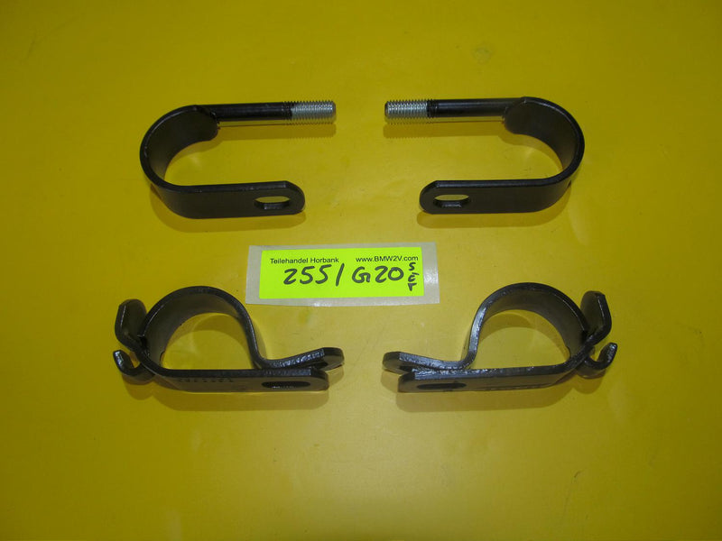 BMW R100 R80 R75 R65 R60 R45 Set Schelle für Sturzbügel NOS crashbar clamp