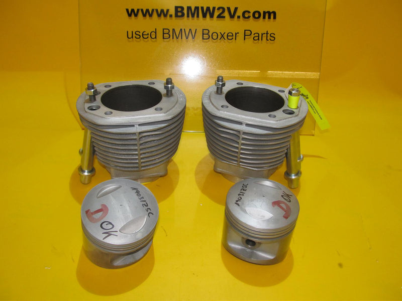 BMW R100 GS R RT Paar Kolben und Zylinder Nikasil 93,96 E=8,5 cylinder piston set