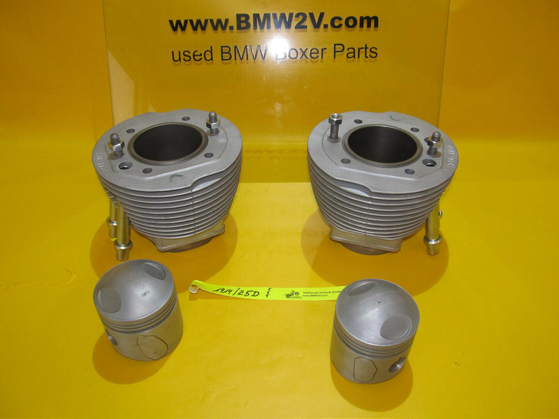 BMW R75 /5 /6 Paar Stahl Zylinder mit Kolben 81,975 0-Maß cylinder piston set