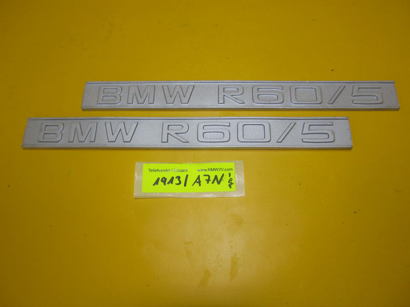 BMW R60 /5 Set Emblem Typenschild Platte Schriftzug Typenschild type plate