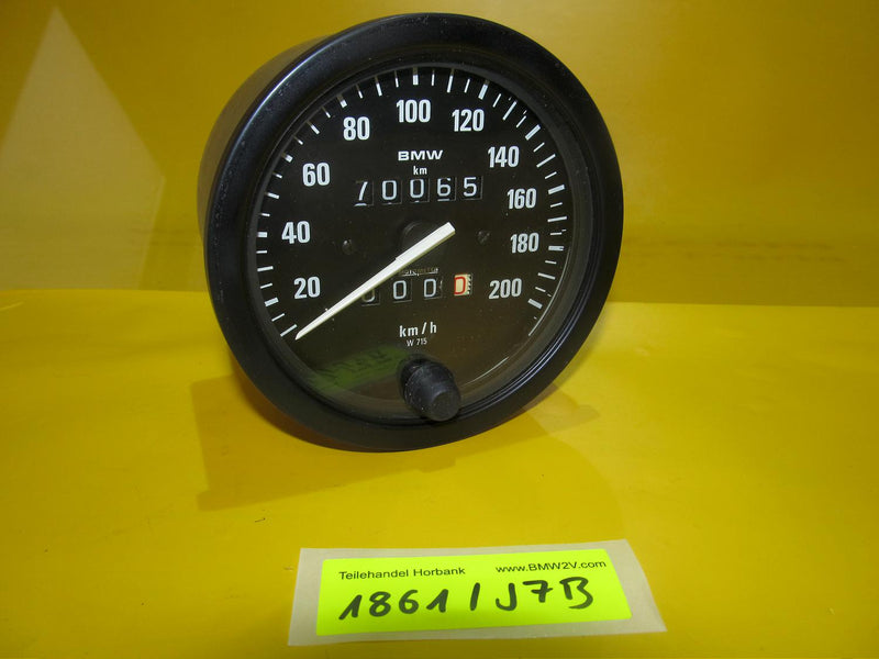 BMW R100R Tachometer Motometer 100mm W715 -ÜBERHOLT- speedometer